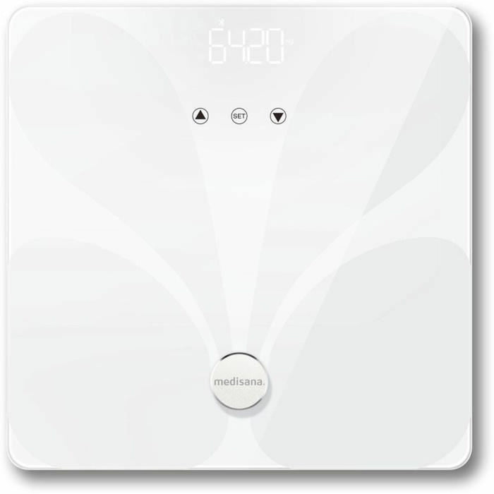 Digital Bathroom Scales Medisana BS 412-99658 Tempered glass 180 kg