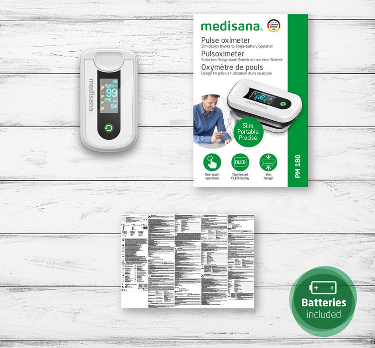 Medisana PM 180 pulse oximeter
