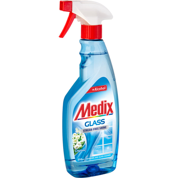 PREPARATION FOR WINDOWS AND GLASSES 500ML BLUE MEDIX