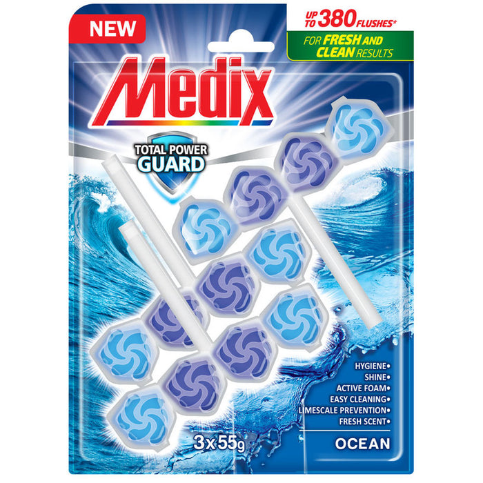 TOILET BLOCK OCEAN 3 PCS MEDIX