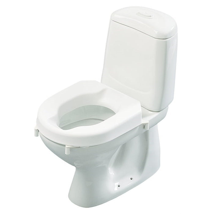Toilet seat elevation cap with flap Etac HI-Loo 10 cm