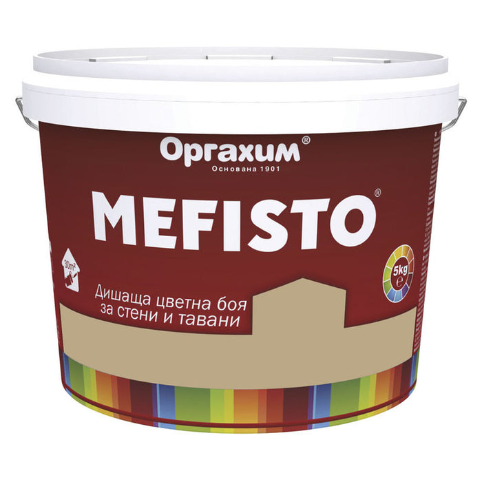 INTERIOR PAINT COLOR CREAM 5 KG MEFISTO