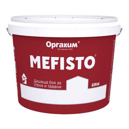 BREATHABLE INTERIOR PAINT FOR WALLS AND CEILINGS MEFISTO