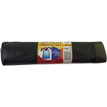 GARBAGE BAGS 120L 10 NUMBERS 20 MICRON MEGAPORT