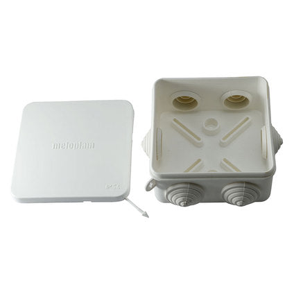 JUNCTION BOX 80/80/45 MELOPLAM moisture resistant (8/8/4.5 cm)