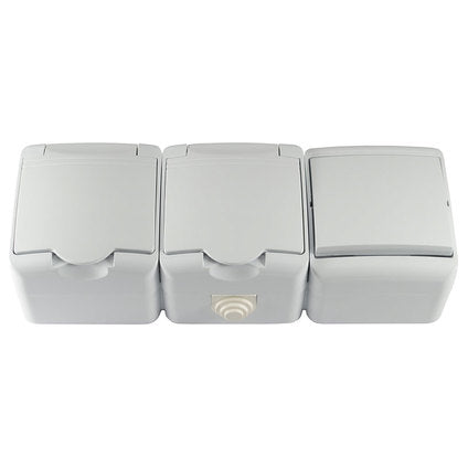 TRIPLE COMBINATION IP44 CONTACTS AND KEY SH.1 MELOPLAM TONI