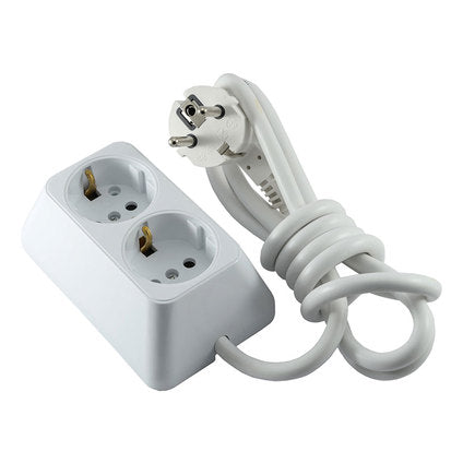 DOUBLE SPLITTER 2M-3X1.5 MELOPLAM WHITE TRAPEZ