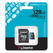 Memory card Kingston Canvas Go! Plus Gen4 microSDXC 128GB - Памети SD<<<Памети<<<Компоненти<<<ALSO&&&Карти памет<<<Фото