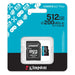 Memory card Kingston Canvas Go! Plus Gen4 microSDXC 512GB - Памети SD<<<Памети<<<Компоненти<<<ALSO&&&Карти памет<<<Фото