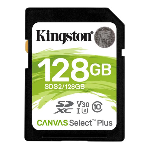 Memory card Kingston Canvas Select Plus SD 128GB - Памети SD<<<Памети<<<Компоненти<<<ALSO&&&Карти памет<<<Фото и видео