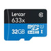 MEMORY CARD micro SDHC 32GB Cl10 100/20MB/s NO ADAPTER LEXAR - Карти памет<<<Устройства за съхранение на