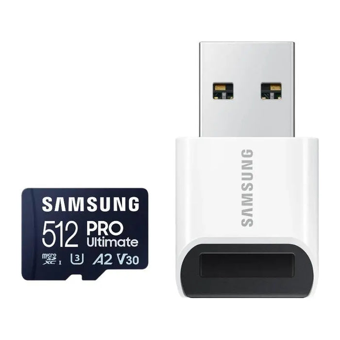Memory card Samsung microSDXC PRO Ultimate 200 MB/s UHS-I/U3 (MB-MY512SB/WW) - Memory cards<<<GSM