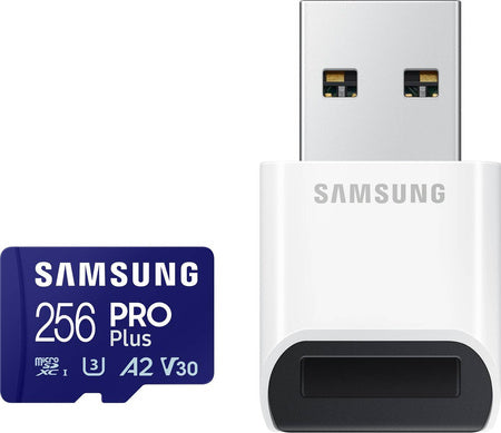 Memory card Samsung PRO Plus micro SDXC 256 GB U3 A2 V30 (MB-MD256SB/WW) - Memory cards<<<GSM