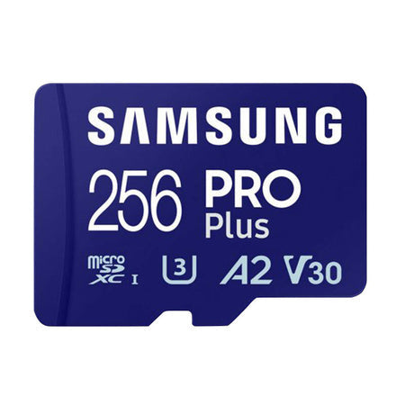 Memory card Samsung PRO Plus micro SDXC 256 GB U3 A2 V30 (MB-MD256SB/WW) - Memory cards<<<GSM