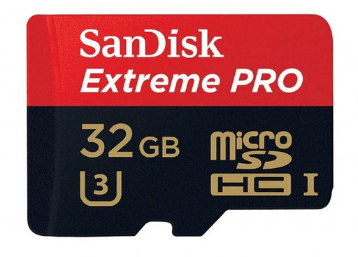 Memory card SanDisk Extreme Pro microSDHC 32GB 100/90 MB/s A1 C10 V30 (SDSQXCG-032G-GN6MA) - Memory cards<<<GSM