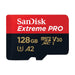 Memory card SANDISK EXTREME PRO microSDXC 128GB 200/90 MB/s UHS-I U3 (SDSQXCD-128G-GN6MA) - Memory cards<<<GSM