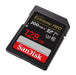 Memory card SANDISK EXTREME PRO SDXC 128GB 200/90 MB/s UHS-I U3 (SDSDXXD-128G-GN4IN) - Memory cards<<<GSM
