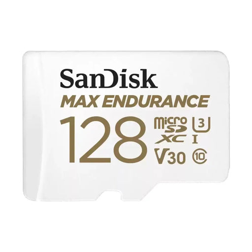 Memory card SANDISK MAX Endurance SD Adapter micro SDXC UHD V30 128GB Class 10 - Карти памет<<<Фото и видео