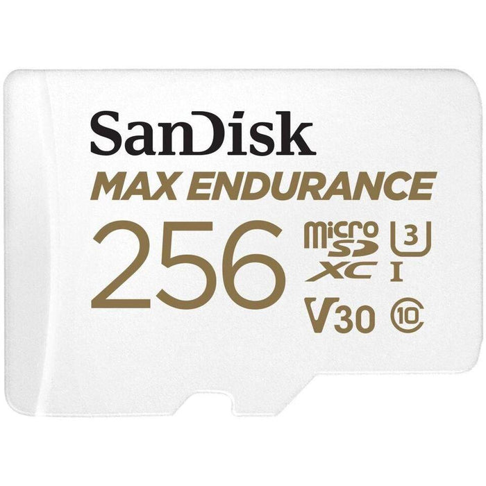 Memory card SANDISK MAX Endurance SD Adapter micro SDXC UHD V30 256GB Class 10 - Карти памет<<<Фото и видео