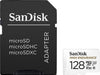 Memory card SANDISK micro SDXC UHS-I U3 SD Adapter 128GB - Карти памет<<<Фото и видео