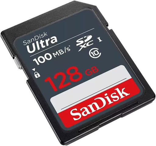 Memory card SANDISK Ultra SDXC 128GB Class 10 UHS-I 100 Mb/s - Карти памет<<<Фото и видео