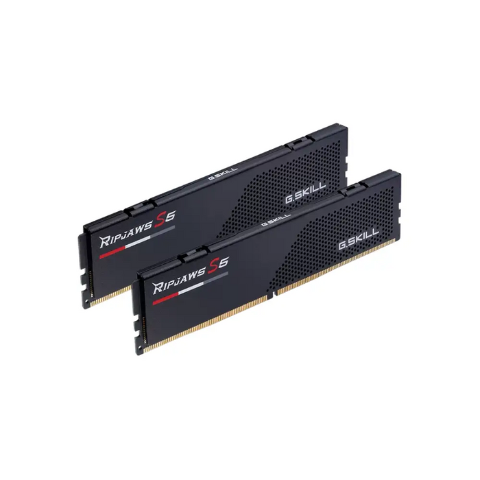 Memory G.SKILL Ripjaws S5 Black 64GB(2x32GB) DDR5 6400MHz CL32 - Intel XMP - Памети<<<Компютърни