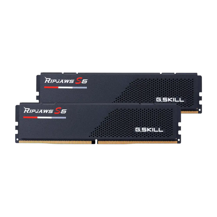 Memory G.SKILL Ripjaws S5 Black 64GB(2x32GB) DDR5 6400MHz CL32 - Intel XMP - Памети<<<Компютърни