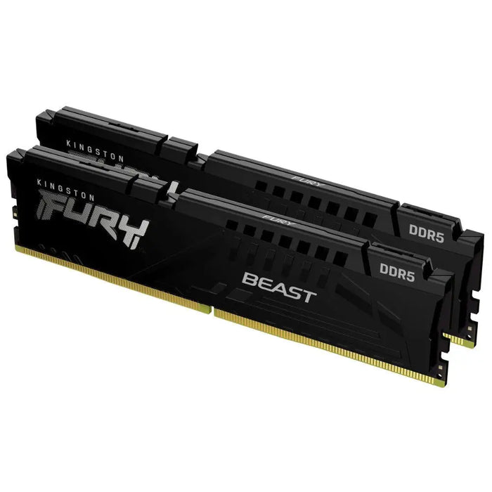 Memory Kingston FURY Beast Black 64GB(2x32GB) DDR5 5200MHz KF552C40BBK2-64 - Гейминг памети и флаш памети<<<Гейминг