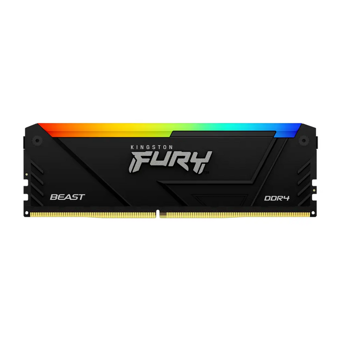 Memory Kingston FURY Beast Black RGB 32GB(2x16GB) DDR4 3200MHz CL16 - Памети<<<Компютърни