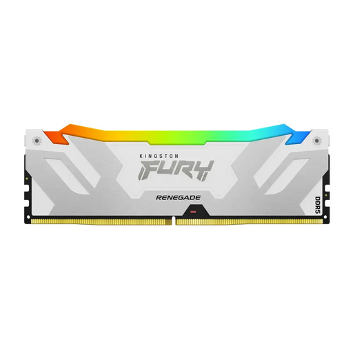 Memory Kingston Fury Renegade White RGB 32GB(2x16GB) DDR5 7200MHz CL38 - Памети за настолни