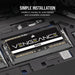 Memory slots Corsair CMSX32GX5M1A5600C48 32 GB DDR5 5600 MHz - RAM памет<<<Компютър Мрежи и компоненти<<<Компютри|