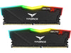 Memory Team Group T-Force Delta RGB Black DDR4 32GB (2x16GB) 3600MHz 1.35V - Памети<<<Компютърни компоненти<<<ValiAPI