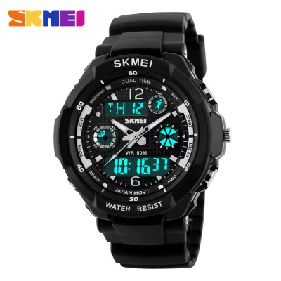 Men waterproof analog-digital LED watch Skmei 0931 - Men’s Watches