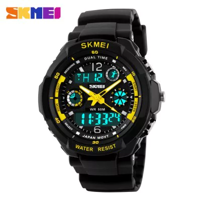 Men waterproof analog-digital LED watch Skmei 0931 - Men’s Watches