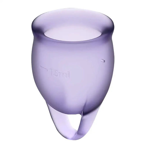 Menstrual Cup Satisfyer Feel confident (purple) - Menstrual cups<<<Health and beauty<<<InnproXML