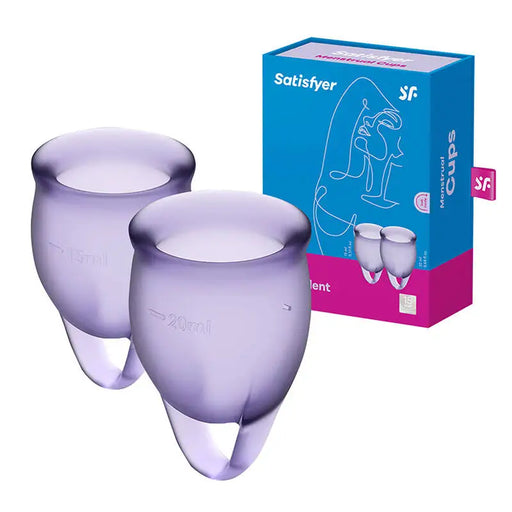 Menstrual Cup Satisfyer Feel confident (purple) - Menstrual cups<<<Health and beauty<<<InnproXML