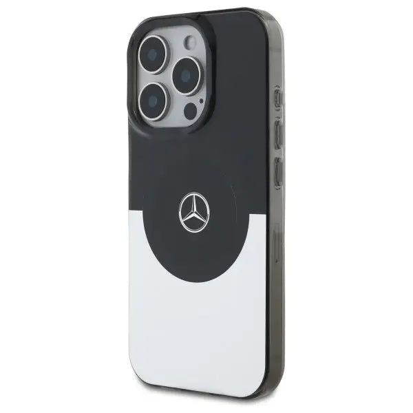 Mercedes Double Layer BiColor MagSafe case for iPhone 16 Pro Max - silver - Cell phone cases and covers<<<HurtelXML