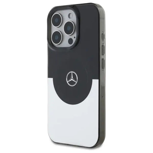 Mercedes Double Layer BiColor MagSafe case for iPhone 16 Pro - silver - Cell phone cases and covers<<<HurtelXML