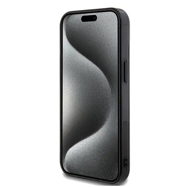 Mercedes Double Layer Crossed Lines MagSafe case for iPhone 15 - black - Cell phone cases and covers<<<HurtelXML