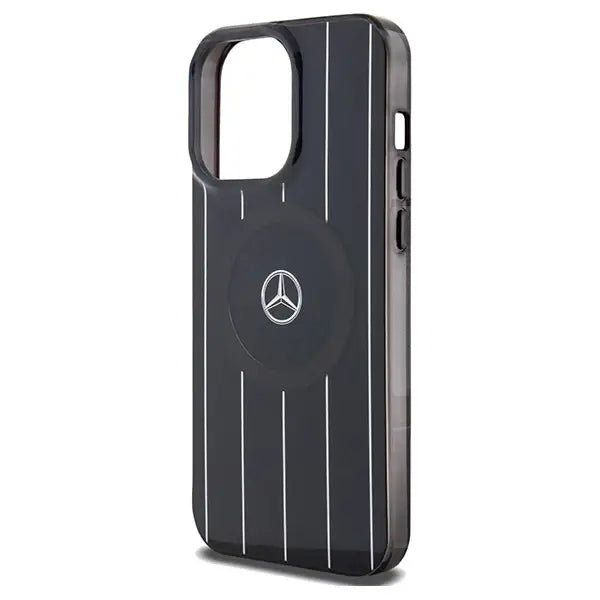 Mercedes Double Layer Crossed Lines MagSafe case for iPhone 15 Pro Max - black - Cell phone cases and covers<<<HurtelXML