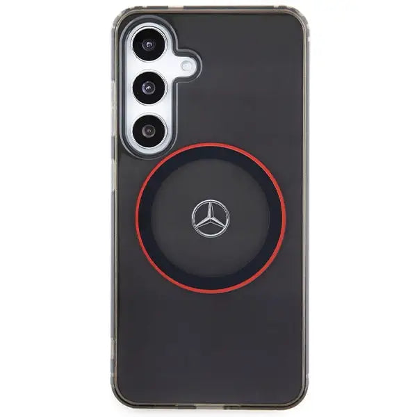 Mercedes Double Layer W Red MagSafe case for Samsung Galaxy S24 - black - Cell phone cases and covers<<<HurtelXML