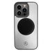 Mercedes Leather&Alu MagSafe case for iPhone 15 Pro Max - silver - Cell phone cases and covers<<<HurtelXML