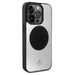 Mercedes Leather&Alu MagSafe case for iPhone 15 Pro - silver - Cell phone cases and covers<<<HurtelXML