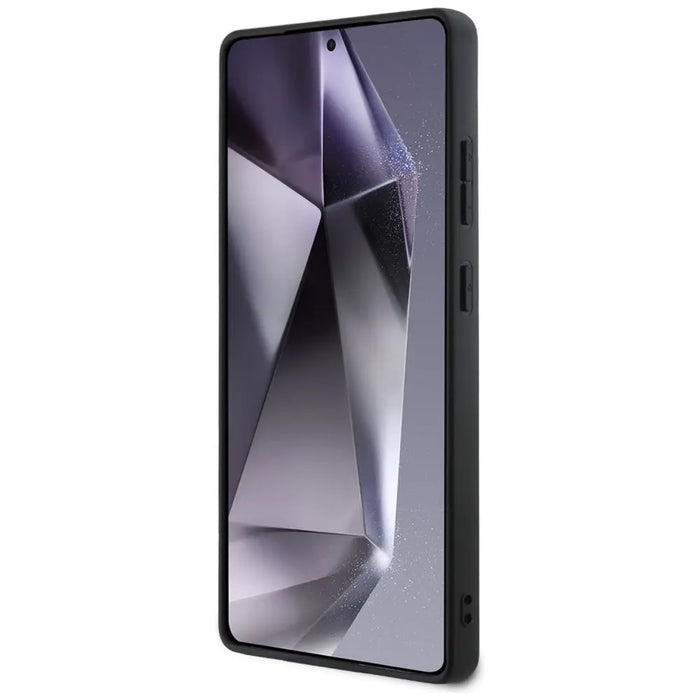 Mercedes Leather Debossed Lines MagSafe Case for Samsung Galaxy S25 Ultra - Blue - Cell phone cases