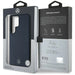 Mercedes Leather Debossed Lines MagSafe Case for Samsung Galaxy S25 Ultra - Blue - Cell phone cases