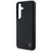 Mercedes Leather Horizontal Debossed Curves MagSafe Case for Samsung Galaxy S25 - Black - Cell phone cases