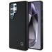 Mercedes Leather Horizontal Debossed Curves MagSafe Case for Samsung Galaxy S25 Ultra - Black - Cell phone cases
