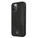 Mercedes Leather Perforated Area Case for iPhone 12 Pro Max - Black - Cell phone cases and covers<<<HurtelXML