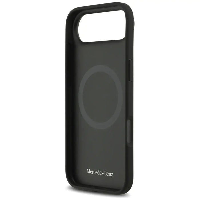 Mercedes Leather Star Pattern Stripes MagSafe case for iPhone Air - black - Cell phone cases and covers<<<HurtelXML