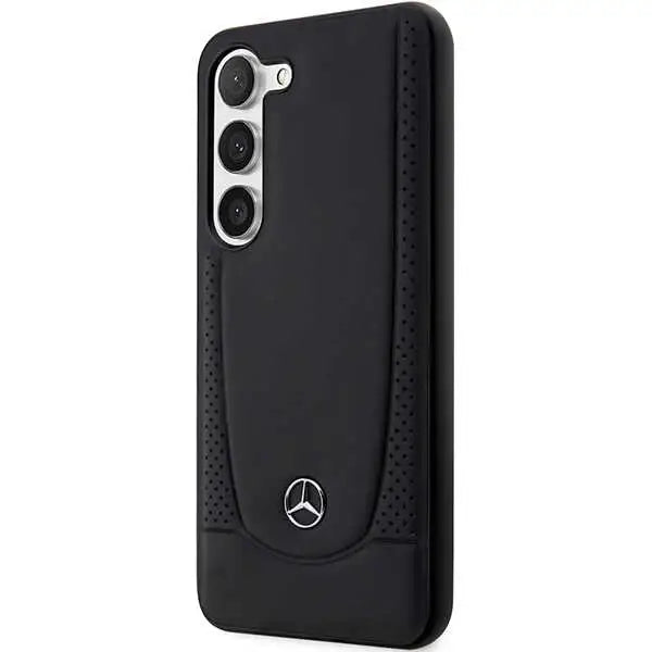 Mercedes Leather Urban case for Samsung Galaxy S23+ - black - Cell phone cases and covers<<<HurtelXML